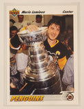1991-92 Upper Deck NHL# 156 Pittsburgh Penguins Mario Lemieux Trading Card