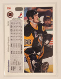 1991-92 Upper Deck NHL# 156 Pittsburgh Penguins Mario Lemieux Trading Card