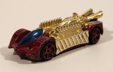 2004 Hot Wheels Track Aces Krazy 8s Red Die Cast Toy Car Vehicle
