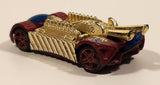2004 Hot Wheels Track Aces Krazy 8s Red Die Cast Toy Car Vehicle