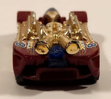 2004 Hot Wheels Track Aces Krazy 8s Red Die Cast Toy Car Vehicle