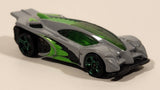 2011 Hot Wheels Wall Tracks Display Rack Side Draft Grey Die Cast Toy Car Vehicle