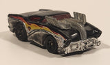 2005 Hot Wheels Wastelanders Two 2 Go Tooned Black and Chrome Die Cast Toy Car Vehicle