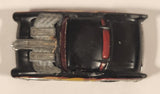 2005 Hot Wheels Wastelanders Two 2 Go Tooned Black and Chrome Die Cast Toy Car Vehicle