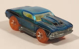 2014 Hot Wheels HW Race: X‑Raycers '69 Chevelle SS Translucent Blue Die Cast Toy Car Vehicle