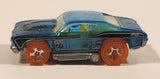 2014 Hot Wheels HW Race: X‑Raycers '69 Chevelle SS Translucent Blue Die Cast Toy Car Vehicle