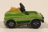 2017 Hot WHeels HW Ride-Ons Pedal Driver Lime Green Die Cast Toy Car Vehicle