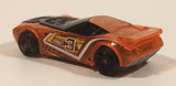 2013 Hot Wheels HW Racing X-Raycers Nerve Hammer Translucent Orange Die Cast Toy Car Vehicle