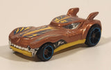 2014 Hot Wheels HW City Medieval Rides Howlin' Heat Metalflake Copper Die Cast Toy Car Vehicle