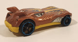 2014 Hot Wheels HW City Medieval Rides Howlin' Heat Metalflake Copper Die Cast Toy Car Vehicle