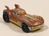 2014 Hot Wheels HW City Medieval Rides Howlin' Heat Metalflake Copper Die Cast Toy Car Vehicle