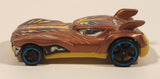 2014 Hot Wheels HW City Medieval Rides Howlin' Heat Metalflake Copper Die Cast Toy Car Vehicle