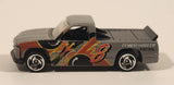 1998 Hot Wheels Mainline Figure 8 Racers 1996 Chevy 1500 Truck Grey Die Cast Toy Car Vehicle