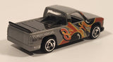 1998 Hot Wheels Mainline Figure 8 Racers 1996 Chevy 1500 Truck Grey Die Cast Toy Car Vehicle