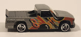 1998 Hot Wheels Mainline Figure 8 Racers 1996 Chevy 1500 Truck Grey Die Cast Toy Car Vehicle