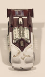 2000 McDonald's Hot Wheels Del Worsham Funny Car Current Maroon and White Die Cast Toy Race Car Vehicle