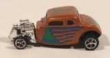 Maisto 1934 Ford Hot Rod "Hotrod Abby" Metalflake Orange Die Cast Toy Car Vehicle