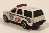 2012 Matchbox MBX Arctic Ford Expedition White Die Cast Toy Car Vehicle