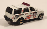 2012 Matchbox MBX Arctic Ford Expedition White Die Cast Toy Car Vehicle