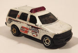 2012 Matchbox MBX Arctic Ford Expedition White Die Cast Toy Car Vehicle
