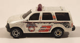 2012 Matchbox MBX Arctic Ford Expedition White Die Cast Toy Car Vehicle
