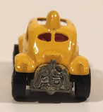 1989 Hot Wheels Auto Magic Baja Bug Volkswagen VW Beetle Metalflake Gold Die Cast Toy Car Vehicle