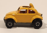 1989 Hot Wheels Auto Magic Baja Bug Volkswagen VW Beetle Metalflake Gold Die Cast Toy Car Vehicle