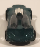 1999 Hot Wheels McDonald's Double Cross Metalflake Dark Green Die Cast Toy Car Vehicle