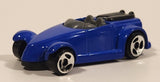 2003 Hot Wheels McDonald's World Race Series Wave Ripper Surf Boarder Dark Blue Die Cast Toy Car Vehicle