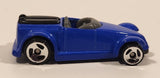 2003 Hot Wheels McDonald's World Race Series Wave Ripper Surf Boarder Dark Blue Die Cast Toy Car Vehicle