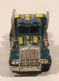 Vintage Majorette Super Movers Kenworth Semi Truck Green 1/87 Scale Die Cast Toy Car Vehicle