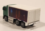 1995 Hot Wheels Photo Finish Hiway Hauler Semi Truck Rig Green Die Cast Toy Car Vehicle