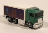 1995 Hot Wheels Photo Finish Hiway Hauler Semi Truck Rig Green Die Cast Toy Car Vehicle
