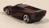 1999 Hot Wheels McDonald's Maximizer Dark Red Die Cast Toy Car Vehicle