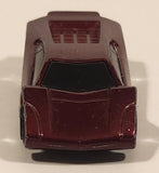 1999 Hot Wheels McDonald's Maximizer Dark Red Die Cast Toy Car Vehicle