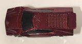 1999 Hot Wheels McDonald's Maximizer Dark Red Die Cast Toy Car Vehicle