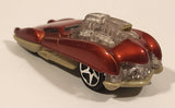 2004 McDonald's Hot Wheels Mercury Tail Dragger Red Light Up Die Cast Toy Car Vehicle