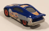 1999 Hot Wheels McDonald's Future NASCAR Blue Die Cast Toy Car Vehicle