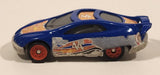 1999 Hot Wheels McDonald's Future NASCAR Blue Die Cast Toy Car Vehicle