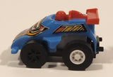 Unknown Brand 500Z Blue Pullback Miniature Plastic Toy Race Car Vehicle