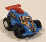 Unknown Brand 500Z Blue Pullback Miniature Plastic Toy Race Car Vehicle