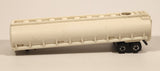 Vintage 1980 Hot Wheels Tanker Trailer White Die Cast Toy Car Vehicle