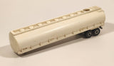 Vintage 1980 Hot Wheels Tanker Trailer White Die Cast Toy Car Vehicle