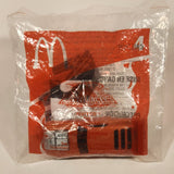 2005 McDonald's Hot Wheels AcceleRacers Rivited Orange Die Cast Toy Car Vehicle New in Package