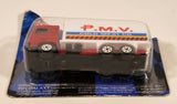 Toy Galaxy Yatming No. 2300 DAF 95 Series P.M.V. Cold Meat Co. Refrigeration Truck Red Die Cast Toy Truck Vehicle New in Partial Package