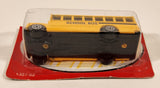 Yatming No. 1502 School Bus Yellow Die Cast Toy Car Vehicle New in Partial Package