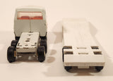 Vintage Tonka 11706 Semi Truck Trailer White Pressed Steel Toy Car Vehicle Made in Canada