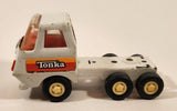 Vintage Tonka 11706 Semi Truck Trailer White Pressed Steel Toy Car Vehicle Made in Canada