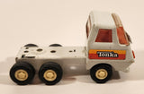 Vintage Tonka 11706 Semi Truck Trailer White Pressed Steel Toy Car Vehicle Made in Canada