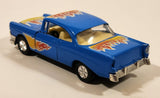 SS407 1956 Chevy Chevrolet Bel Air Blue Pull Back Die Cast Toy Car Vehicle with Opening Doors